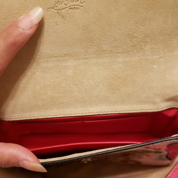* SOLD*Christian Loubiton crossbody clutch bag - Picture 10 of 11